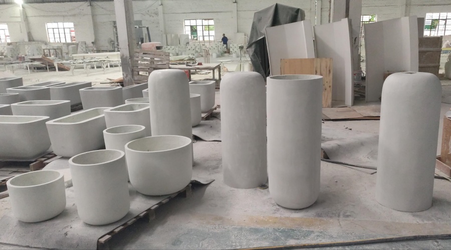 飾紀 上品GRC廠家-北京GRC花缽花箱的工程案例