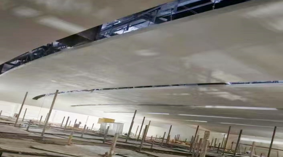 飾紀上品GRG廠家-東莞嘉榮外國語學(xué)院GRG吊頂報告廳工程