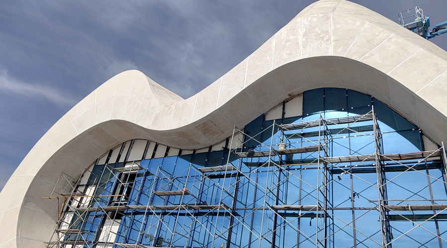 青海省祁連山國家公園大型GRC門頭工程案例 青海省祁連山國家公園大型GRC門頭工程案例