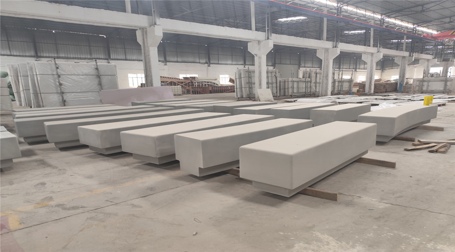 香港紅碪公園GRC清水混凝土坐凳項目 香港紅碪公園GRC清水混凝土坐凳項目