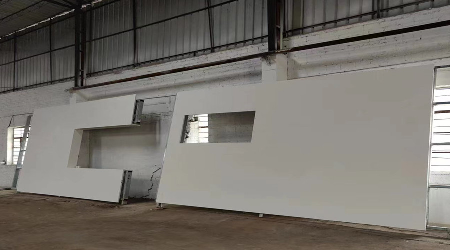 大型UHPC幕墻背附鋼架 大型UHPC幕墻背附鋼架