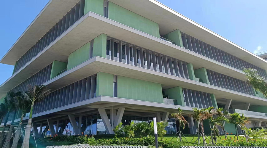 海南大學(xué)研究所GRC幕墻肌理板項目 海南大學(xué)研究所GRC幕墻肌理板項目