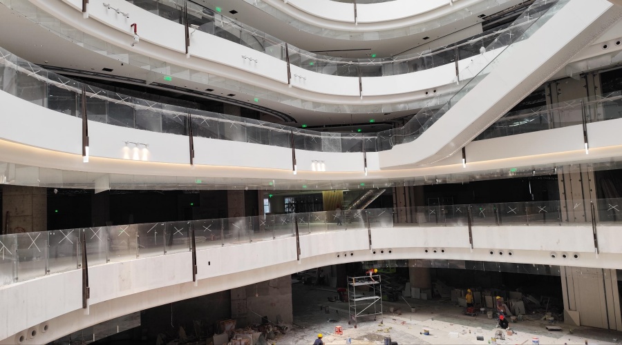 廣州國際金融城君超商場GRG吊頂攔河項(xiàng)目 廣州國際金融城君超商場GRG吊頂攔河項(xiàng)目