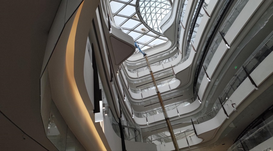 廣州國際金融城君超商場GRG吊頂攔河項(xiàng)目 廣州國際金融城君超商場GRG吊頂攔河項(xiàng)目