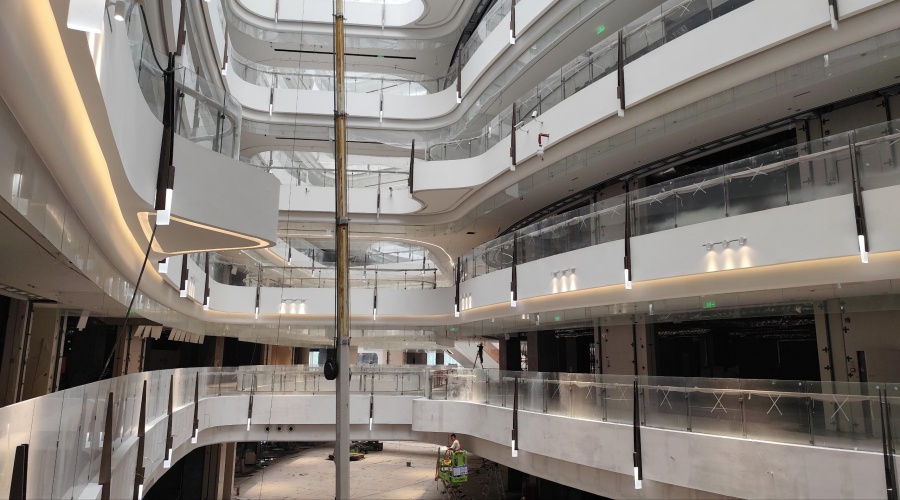 廣州國際金融城君超商場GRG吊頂攔河項(xiàng)目 廣州國際金融城君超商場GRG吊頂攔河項(xiàng)目