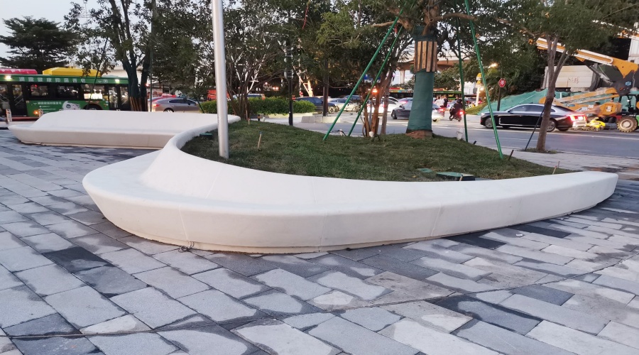 GRC坐凳與樹池 GRC坐凳與樹池