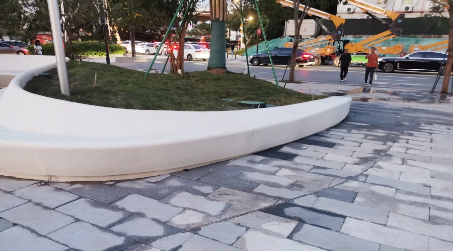 GRC坐凳與樹池 GRC坐凳與樹池