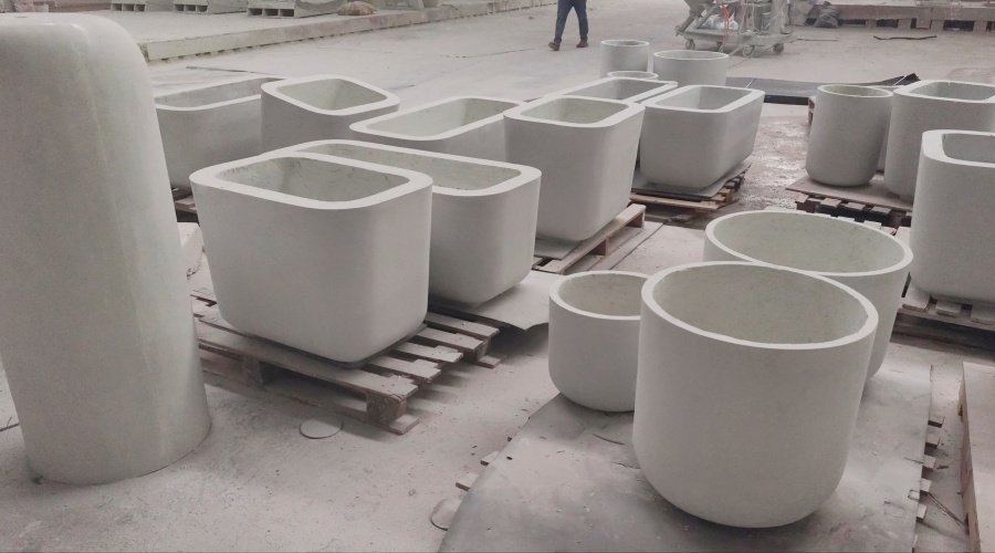 GRC花缽花箱產品 GRC花缽花箱產品