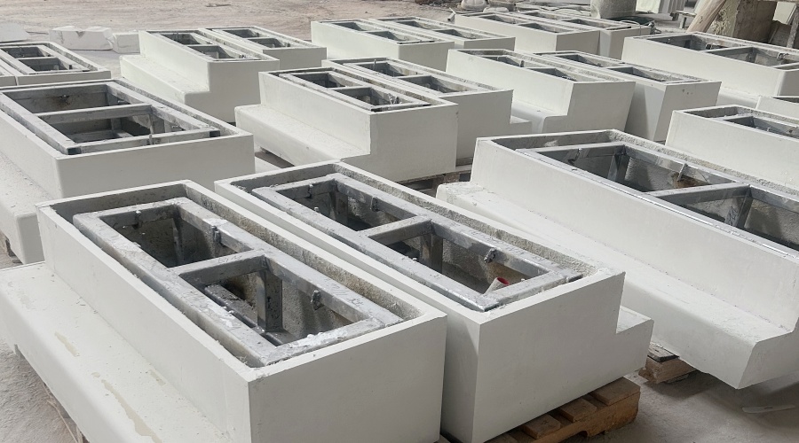 茂名那霍服務(wù)區(qū)GRC坐凳底座 茂名那霍服務(wù)區(qū)GRC坐凳底座